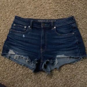 American Eagle high rise shorts